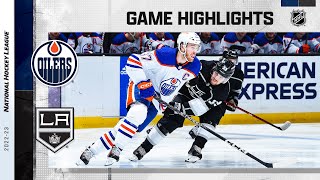 Oilers  Kings 19  NHL Highlights 2023 [upl. by Bat]