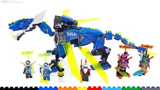 LEGO Ninjago Jays Cyber Dragon review 71711 [upl. by Leonora]