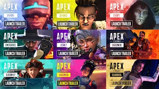 Apex Legends Season 113 All Cinematic Launch Trailers  HD [upl. by Nnagem545]