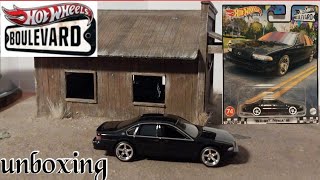 Unboxing Hot Wheels Boulevard 96 Chevy Impala SS [upl. by Sirref]