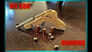 How To Make Gun Wood Diy IDEAS  INCREDIBLE HOMEMADE INVENTIONS HANDCRAFT  REVOLVER [upl. by Rubens]