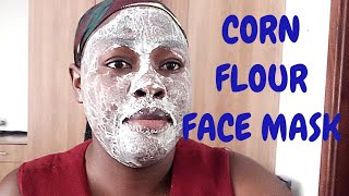 CORN FLOUR FACE MASK FOR GLOWING AND RADIANT SKIN [upl. by Kcarb]