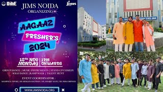 Freshers party 2024  JIMS Noida Extension  DIHE [upl. by Dahlstrom545]