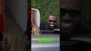 LeBron James Pranked Bronny Before Their First NBA Game 😂 [upl. by Cary]