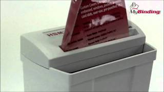 How To Use The HSM 702 Paper Shredder  1590 [upl. by Salene994]