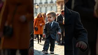 World Prisedent Baby Show On Runway cute cutebaby donaldtrump babyfashion joebiden walking [upl. by Eisoj]