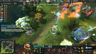 Dignitas vs Mouz TI3 Group A game 1 [upl. by Siuqcram]