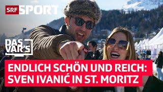 Sven Ivanić am «White Turf»Pferderennen in St Moritz «Das VAR’s» Folge 45  SRF Sport [upl. by Shum542]