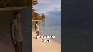 pantai andau papua kunjungankerja unswagati cirebon sep 2024 shorts shortvideo [upl. by Suhpoelc885]