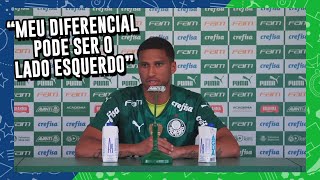 MURILO FALA COMO PODE JOGAR NA ZAGA DO PALMEIRAS [upl. by Kryska]