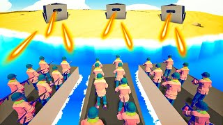 TABS WW2  Epic NEW DDAY Beach Invasion in Totally Accurate Battle Simulator [upl. by Docia161]