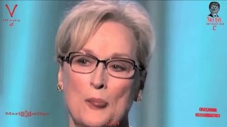 REPTILIAN MERYL STREEP SHAPESHIFTING LIVE [upl. by Sumer]