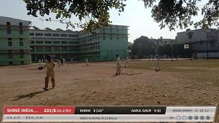 Live Cricket Match  Devansh Sharma Cricket Academy37 vs Shine India Rising Stars  01Dec24 085 [upl. by Lederer814]