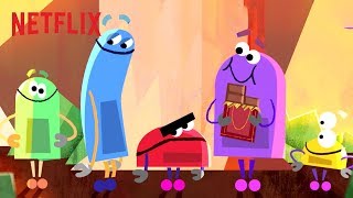 Chocolate Song Sing Along 🍫 StoryBots  Netflix Jr [upl. by Dolhenty]