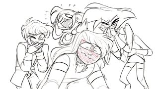 Flirty Angel HuniCast Animatic Commissioned CREDIT IN DESCRIPTION [upl. by Ssenav]