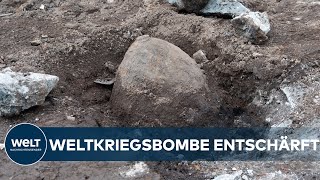 BLINDGÄNGER IN BERLIN 500Kilogramm Fliegerbombe in BerlinFriedrichshain entschärft [upl. by Noiek]