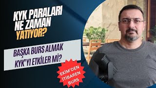 KYK BURS BAŞVURU NE ZAMAN BAŞKA BURS ALMAK KYKYI ETKİLER Mİ 1250₺ şimdilik [upl. by Andee136]