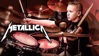 HARDWIRED  METALLICA  Drum Cover by Avery Drummer [upl. by Addison150]