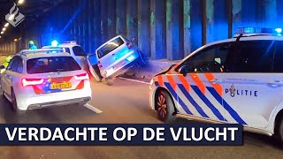 Politie  Achtervolging  Dienst Infrastructuur  Eenheid Amsterdam  SIV [upl. by Noiramaj]