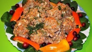 Тефтели мясные с овощами [upl. by Tracie]