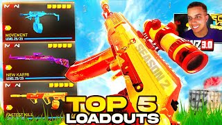 TOP 5 NEW META LOADOUTS in Warzone Season 2 Best Class Setups [upl. by Kate648]