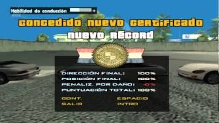 GTA San Andreas  Escuela de Autos  Prueba 7 El 90  HQ [upl. by Shanda]