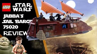 Must Have Set für jeden Fan  LEGO Star Wars Jabbas Sail Barge 75020  Review [upl. by Etneciv849]