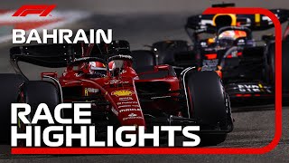 Race Highlights  2022 Bahrain Grand Prix [upl. by Aiciruam]