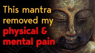 Buddhist Mantra For Healing all Sufferings Pain and Depression  Tayata Om Mantra [upl. by Adnotal]