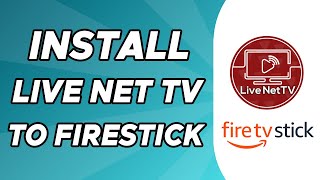 How Install Live Net TV to Firestick [upl. by Yonatan420]