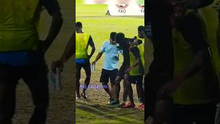 goalkeeper injury in Fao league Cuttack Barabati Stadium 🏟️ [upl. by Venetia]