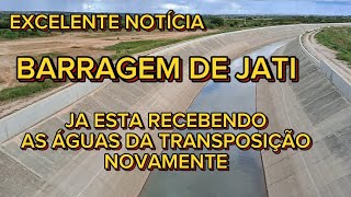 As Águas a caminho da Barragem de Jati Transposição do Rio São Francisco 02062024 [upl. by Ahc]