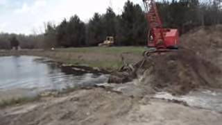 Cotter dragline services inc Pond video 5 [upl. by Htennaj994]