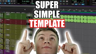 HOW TO MAKE A RAP VOCAL RECORDING TEMPLATE IN PRO TOOLS [upl. by Paulson]