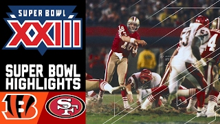 Super Bowl XXIII Bengals vs 49ers  NFL [upl. by Chrystal]