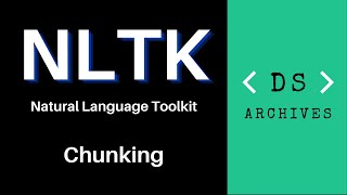 Part  5 How to use chunking in NLTK with python Natural Language Toolkit Tutorial [upl. by Anait230]