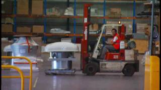 Operating a Forklift  Safety Video Trailer [upl. by Annawd]