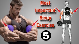 Most Important Bicep Exercise [upl. by Kiri296]