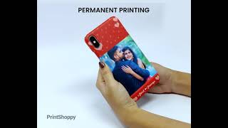 Custom Mobile Cover with Your Photo Uploading  PrintShoppycom [upl. by Smiley489]