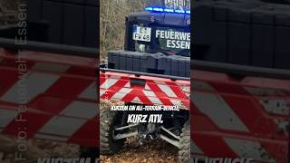 Feuerwehr Fahrzeugexot 🚒 feuerwehr feuerwehressen atv [upl. by Elmajian]