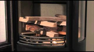 How to light your Wood Burning Stove  Contura [upl. by Omidyar]