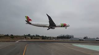 TAP portugal airbus A330 Lisbon Lisboa BigJets closeup avgeek planespotting [upl. by Ytoc]