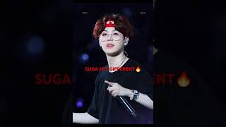 Suga Hit Different🔥ytviralfypシ゚viralsugayoongibtsot7trendingbtsshortstrendingsongytshorts [upl. by Sualokcin]