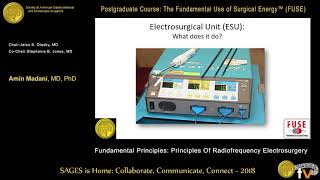 Fundamentals of electrosurgery [upl. by Cirderf]