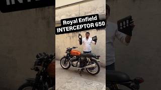 Royal Enfield Interceptor 650 Accessories Modified Modification Parts saigaparts TankTie BullBuckle [upl. by Jacenta]