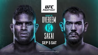 ▶️ Overeem VS Sakai UFC  FULL Highlights amp FULL Fight Replay HD ✅ [upl. by Sjoberg]