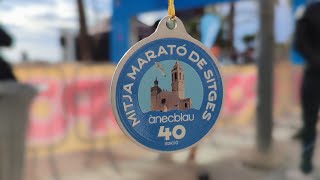 Mitja Marato de Sitges 2024sitges mediamaraton [upl. by Machutte861]