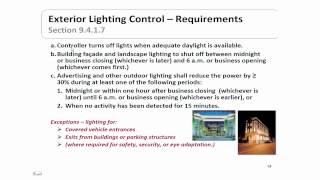 ASHRAE Standard 901 2010 Part V Lighting Provisions [upl. by Stilwell746]