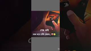 Noyon vore dekhi tomai  Ek jibon  lyrical video [upl. by Eniamert]