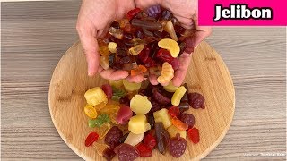 EVDE JELİBON TARİFİ  Jelly Beans Recipe [upl. by Harias]